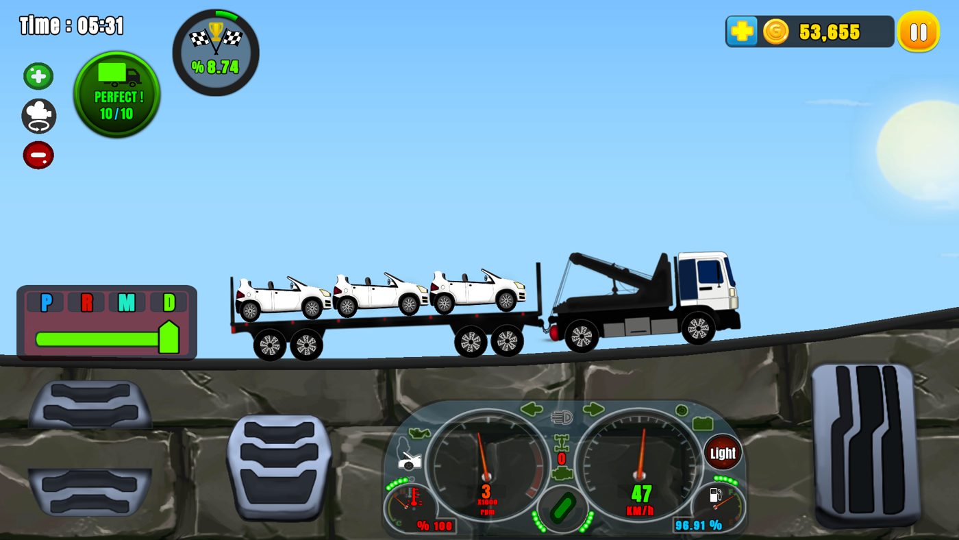 Hill Hauler gameplay