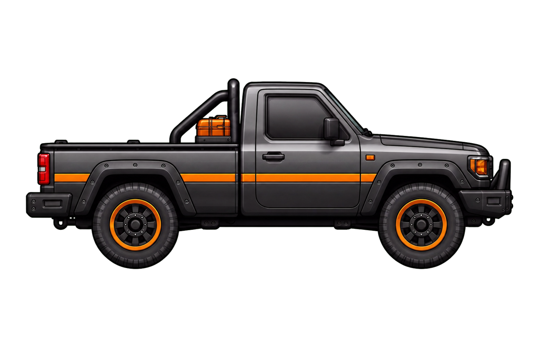 Vehicle art from Hill Hauler